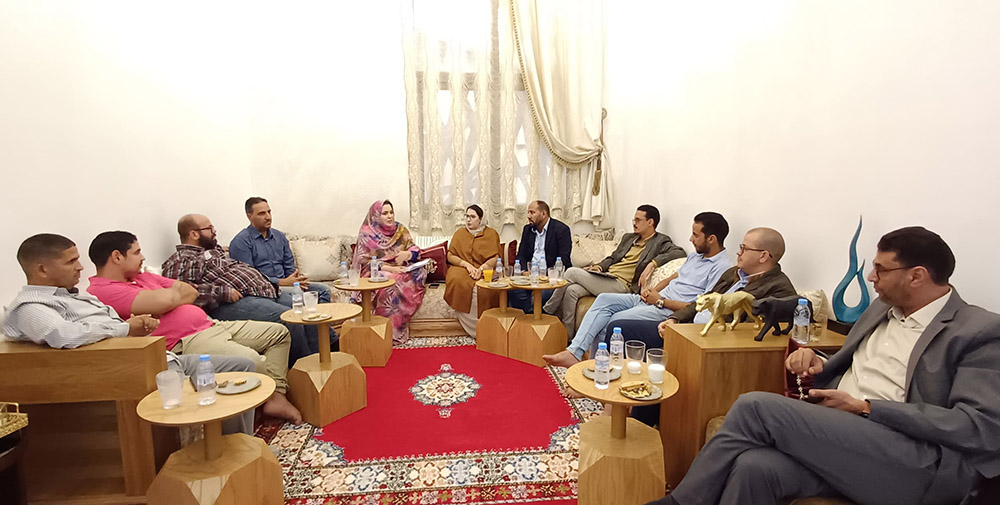 حراك الصحفيين بالعيون على طاولة النائبة حياة العريش