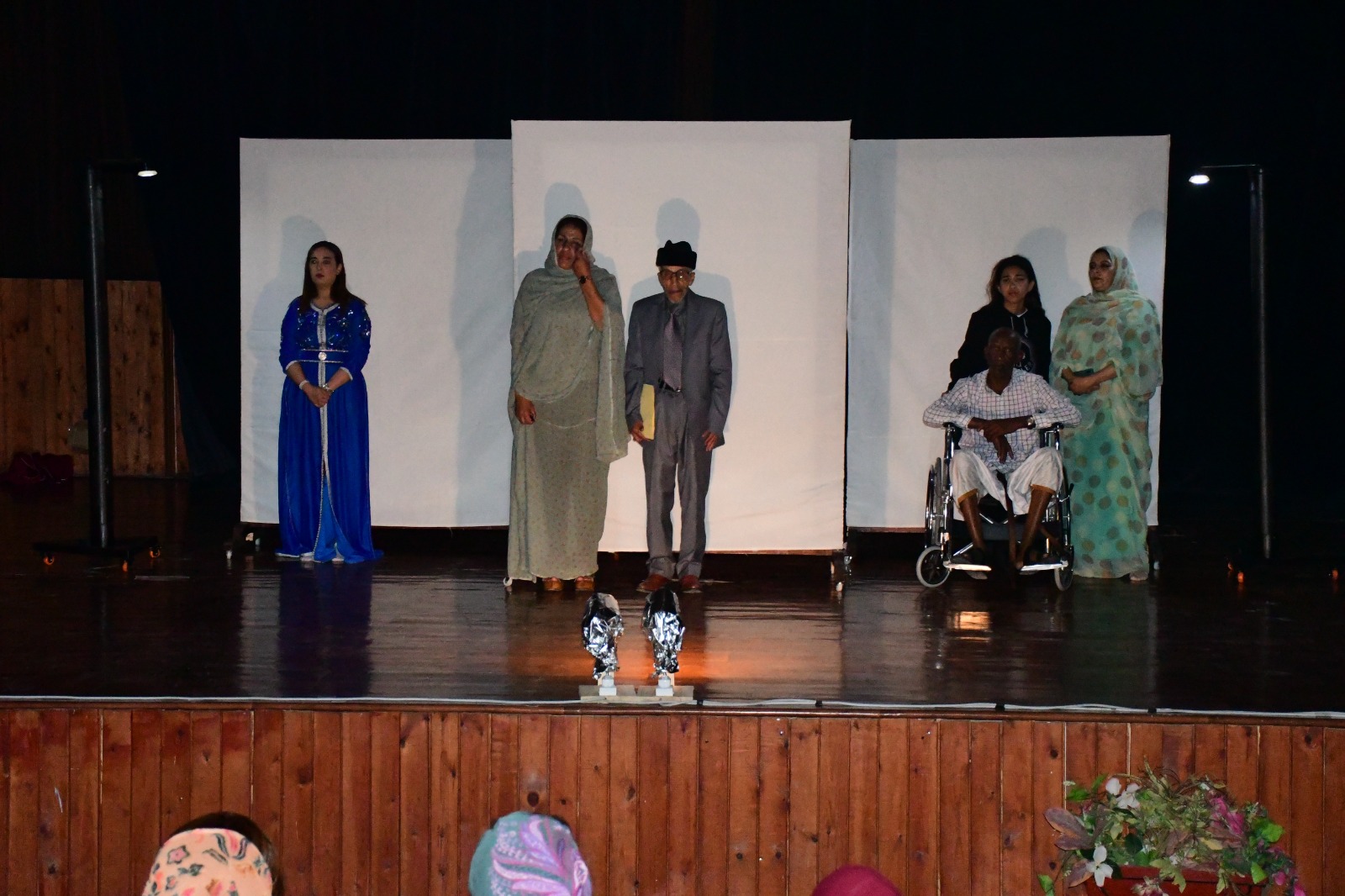 عرض مسرحية “الساكت مشارك” بمدينة المرسى