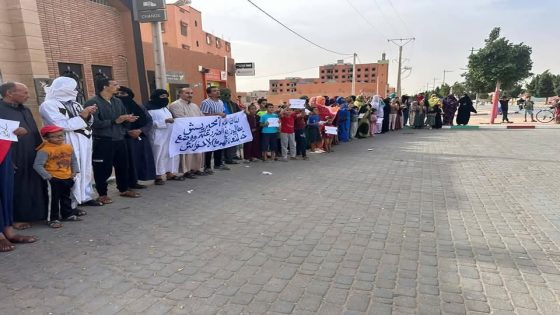 أحواش عشوائية تخرج ساكنة كلميم للإحتجاج