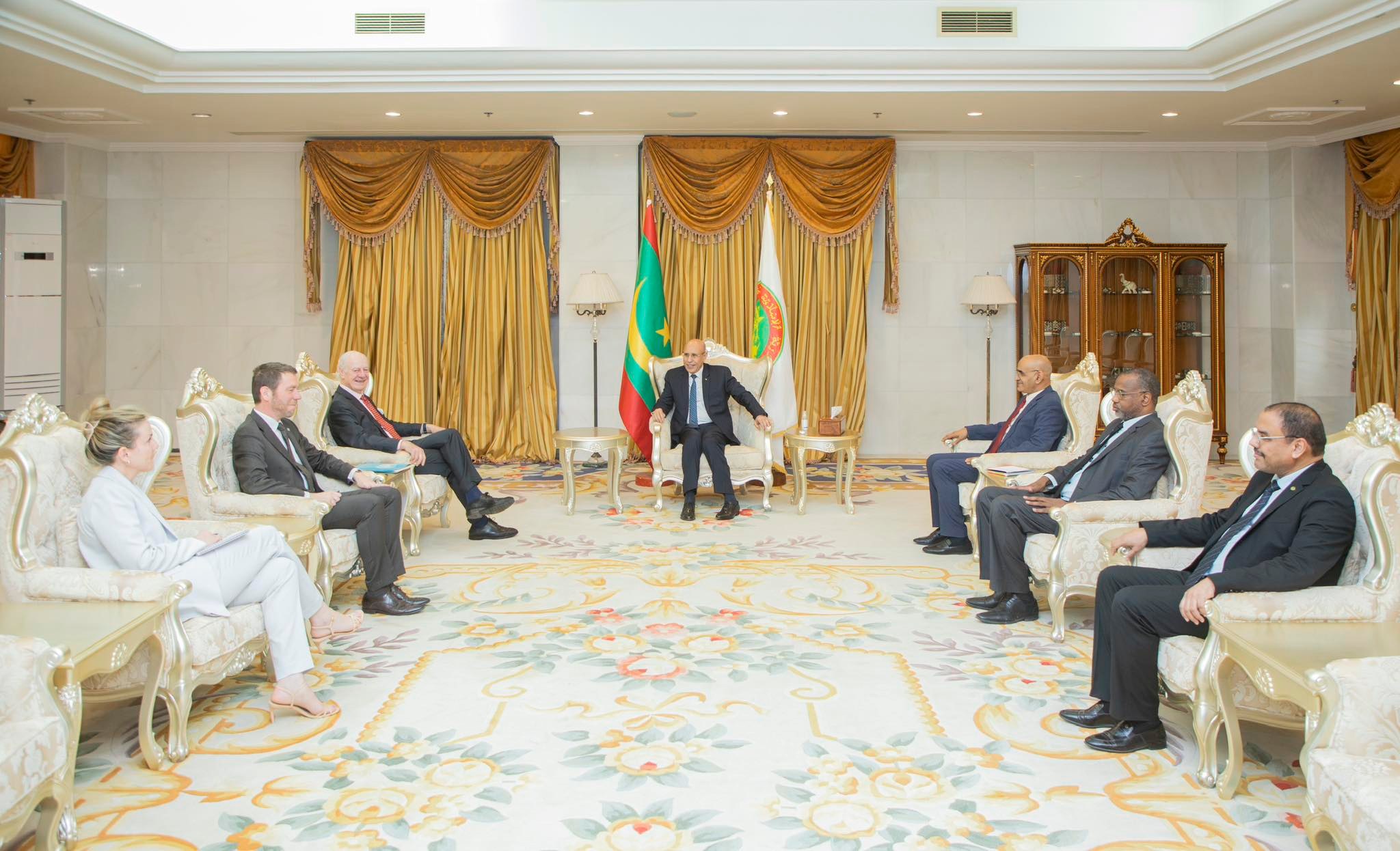الرئيس الموريتاني يستقبل مبعوث الأمم المتحدة إلى الصحراء قبيل جلسة مجلس الأمن المرتقبة