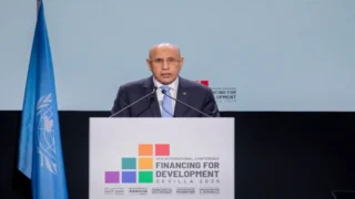 الغزواني من إسبانيا : النظام المالي الدولي عاجز عن مواكبة تطلعات الدول النامية