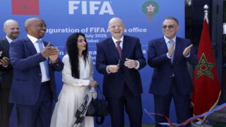 إفتتاح مكتب الاتحاد الدولي لكرة القدم في إفريقيا بمركب محمد السادس لكرة القدم